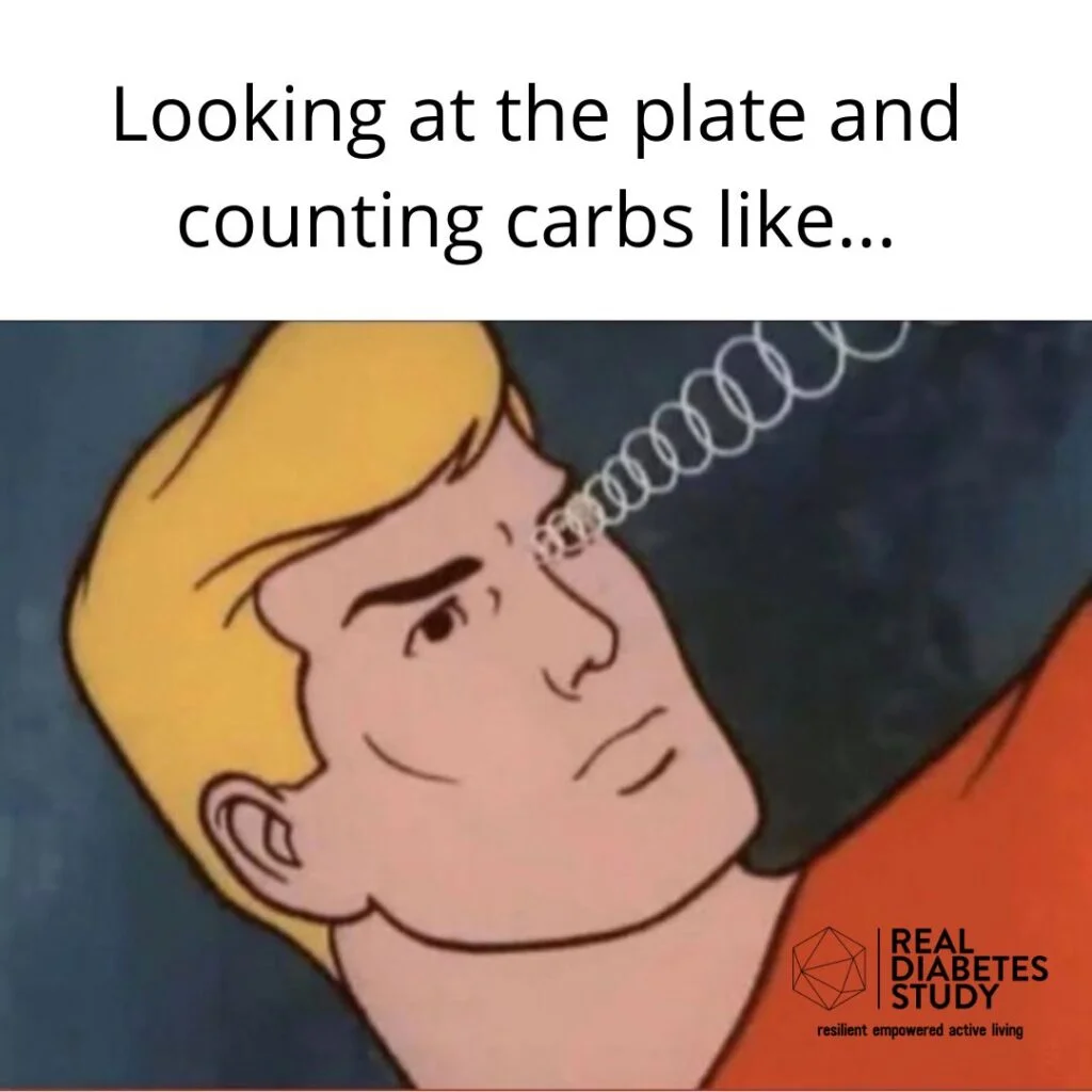 diabetes meme counting carbs